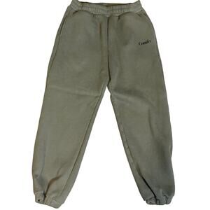 NEW Unisex Large Cloud Comfrt Millstone Green Sweatpants